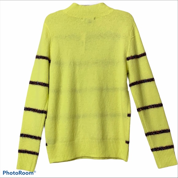 Tribekka 44 Christmas Sweater NeonYellow Tinsel - Picture 2 of 13